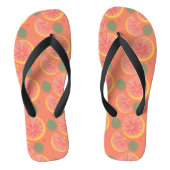 Guava Quenepas Fruit Pattern Teenslippers (Voetbed)