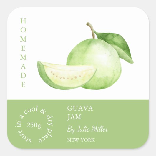 Guava Small Business Label (Voorkant)