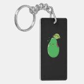 Guave Guava Frucht Sleutelhanger (Voorkant Links)