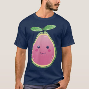 Guave Kawaii Fruit Eotic South Fruit Guava Vegetar T-shirt
