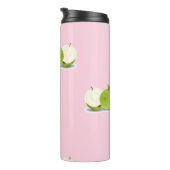 Guave op roze thermosbeker (Geroteerd rechts)