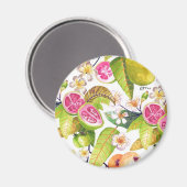 Guavebloemen magneet (Voorkant / Achterkant)