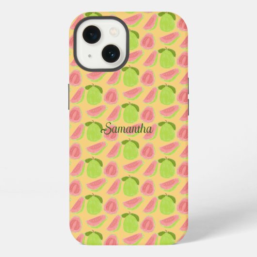 Guavefruit iPhone Hoesje (Achterkant)