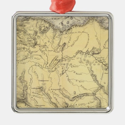 Guayana Metalen Ornament (Voorkant)