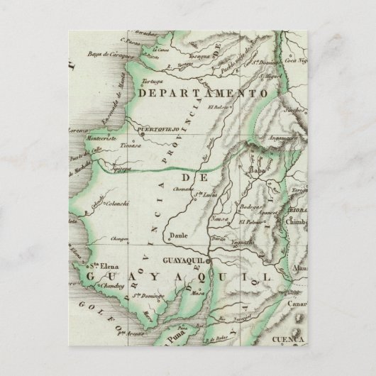 Guayaquil Briefkaart (Voorkant)