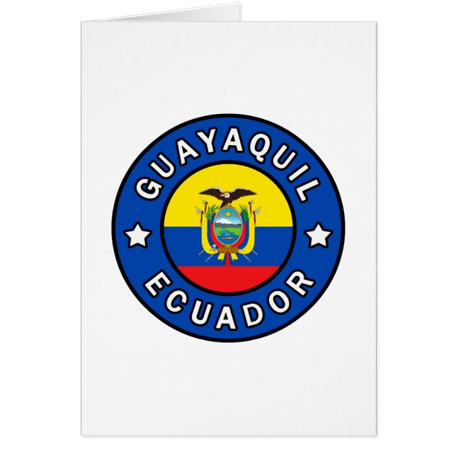 Guayaquil Ecuador (Voorkant)