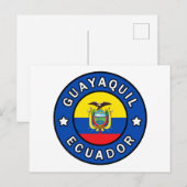 Guayaquil Ecuador Briefkaart (Voorkant / Achterkant)