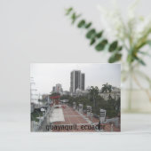 guayaquil , ecuador briefkaart (Staand voorkant)