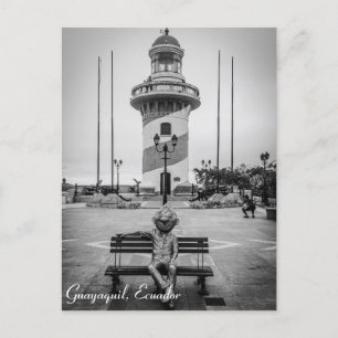 Guayaquil, Ecuador Cerro Santa Ana Briefkaart