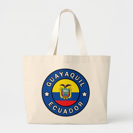 Guayaquil Ecuador Grote Tote Bag (Voorkant)
