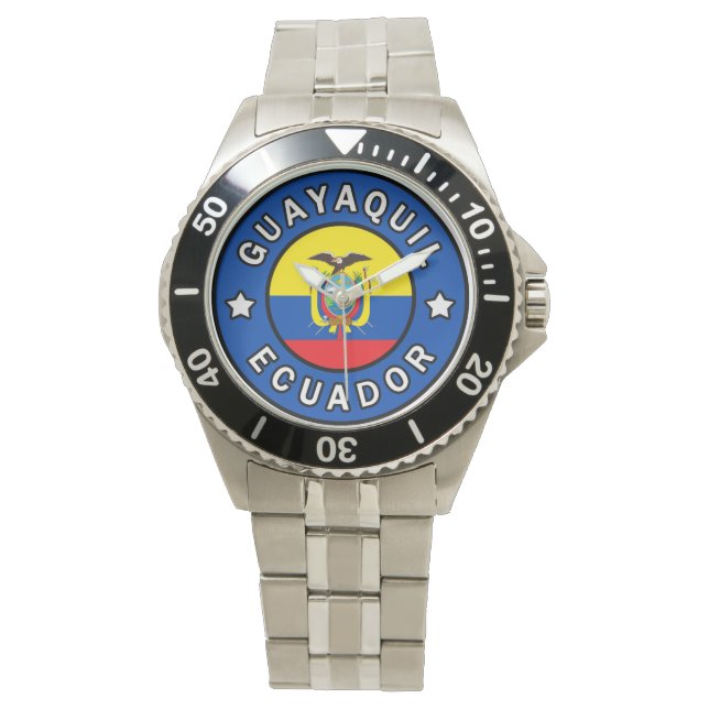 Guayaquil Ecuador Horloge (Voorkant)