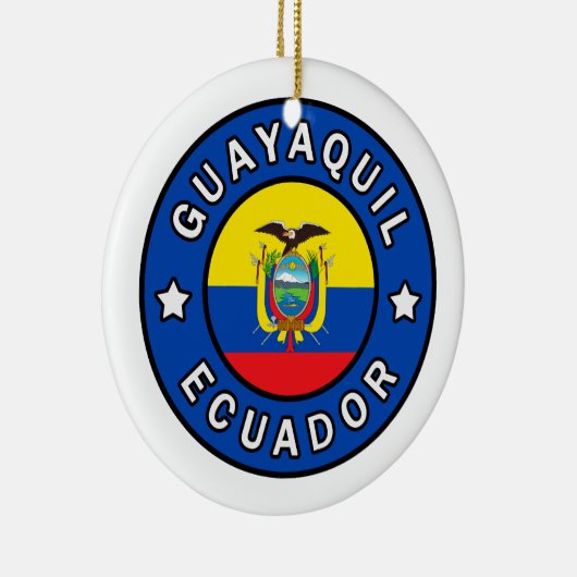 Guayaquil Ecuador Keramisch Ornament (Rechts)