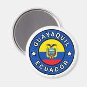Guayaquil Ecuador Magneet (Voorkant / Achterkant)