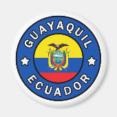 Guayaquil Ecuador Magneet (Voorkant)