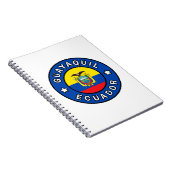 Guayaquil Ecuador Notitieboek (Rechterzijde)