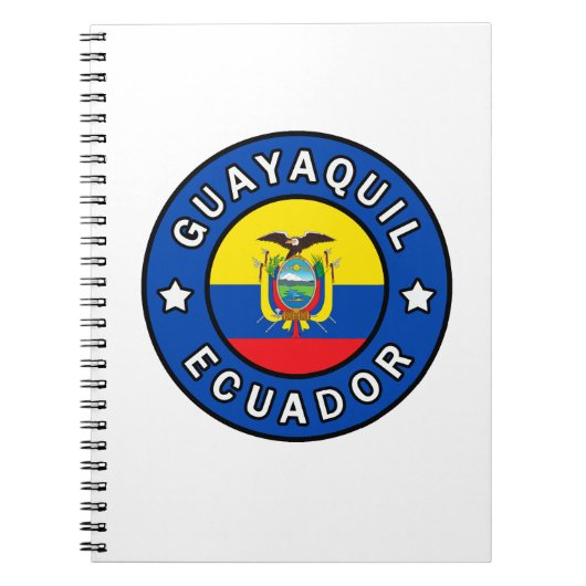 Guayaquil Ecuador Notitieboek (Voorkant)