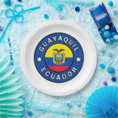 Guayaquil Ecuador Papieren Bordje (Feest)