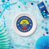 Guayaquil Ecuador Papieren Bordje (Feest)