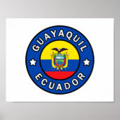 Guayaquil Ecuador Poster (Voorkant)