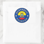 Guayaquil Ecuador Rechthoekige Sticker (Tas)