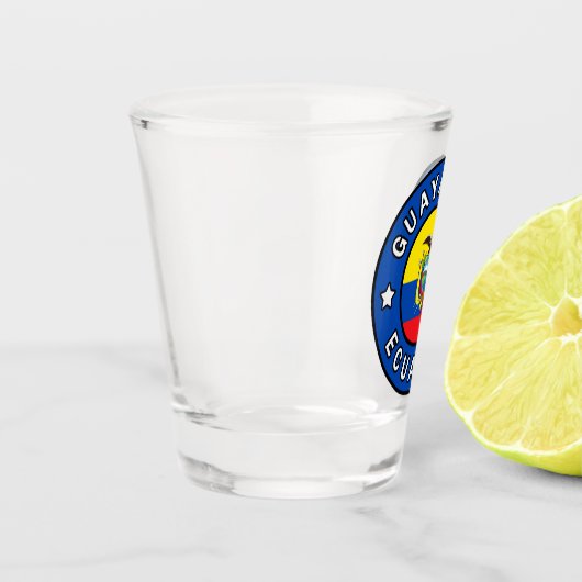 Guayaquil Ecuador Shot Glas (Links)