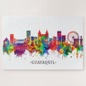 Guayaquil Ecuador Skyline Legpuzzel (Horizontaal)
