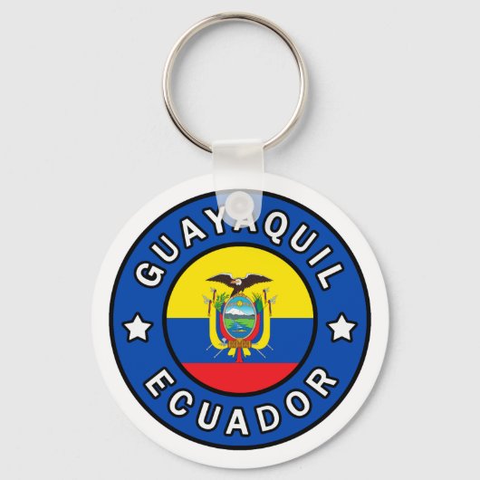 Guayaquil Ecuador Sleutelhanger (Voorkant)