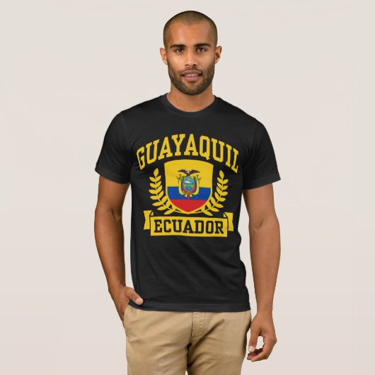 Guayaquil Ecuador T-shirt (Voorkant volledig)