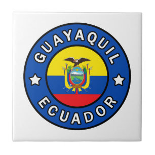 Guayaquil Ecuador Tegeltje