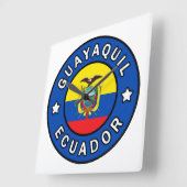 Guayaquil Ecuador Vierkante Klok (Hoek)