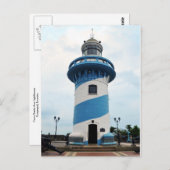Guayaquil, Ecuador, vuurtoren Briefkaart (Voorkant / Achterkant)