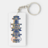 Guayaquil Skyline Sleutelhanger (achterkant)