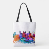 Guayaquil Skyline Tote Bag (Achterkant)