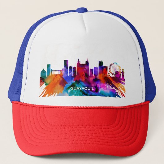 Guayaquil Skyline Trucker Pet (Voorkant)