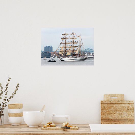 Guayas Parade of Sails Poster (Keuken)