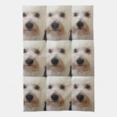 "Gucci" a Bichon Frise - Kitchen Towel Theedoek (Verticaal)