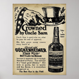 Guckenheimer Rye Whiskey Print