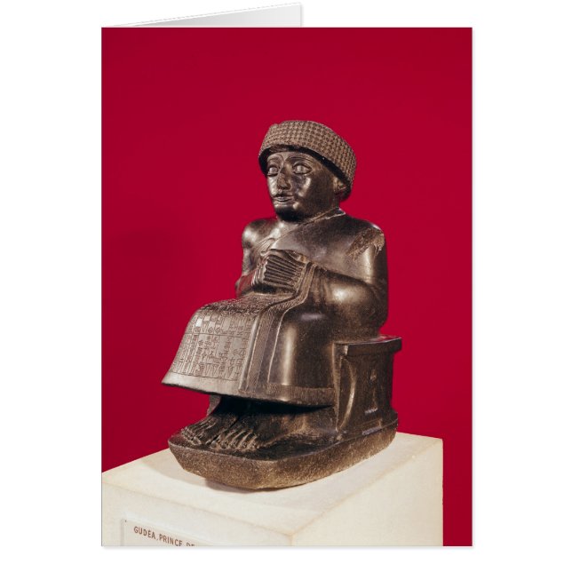 Gudea, Prins van Lagash, gewijd aan (Voorkant)