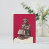 Gudea, Prins van Lagash, gewijd aan Briefkaart (Staand voorkant)