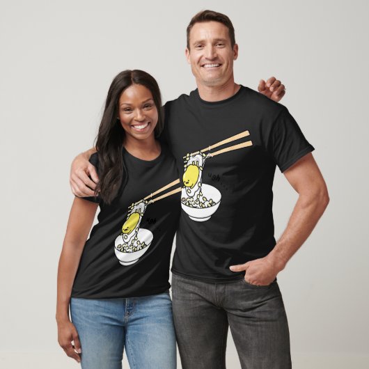 Gudetama Chopsticks T-shirt noedels Shirt (Unisex)