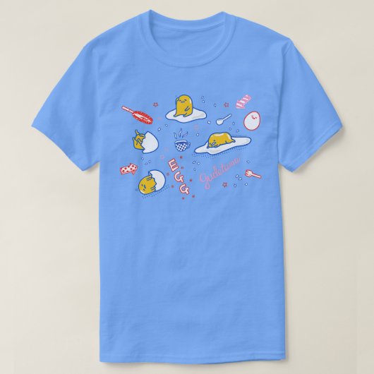 Gudetama Doodle TShirt (Design voorkant)