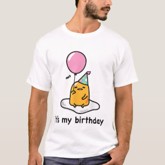 Gudetama "It's My Birthday" T-shirt