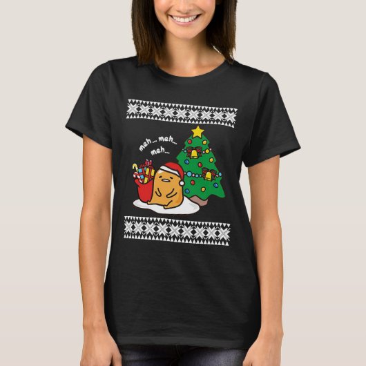 Gudetama Kerstmis T-shirt (Voorkant)