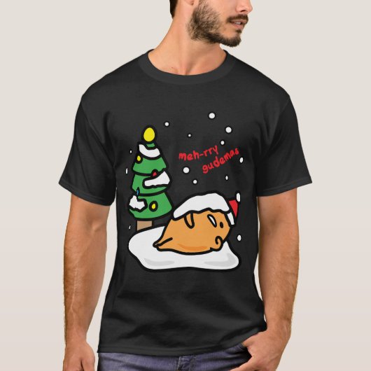 Gudetama Meh-ry Gudemas Kerst Sweatshirt (Voorkant)