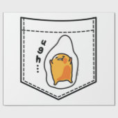 Gudetama Zaksweatshirt Cadeaupapier (Vlak)