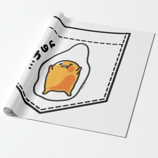 Gudetama Zaksweatshirt Cadeaupapier (Uitgerold)