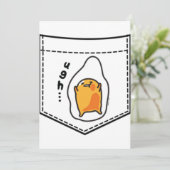 Gudetama Zaksweatshirt Kaart (Staand voorkant)