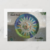 Guell Park Briefkaart (Voorkant / Achterkant)