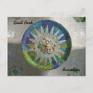 Guell Park Briefkaart