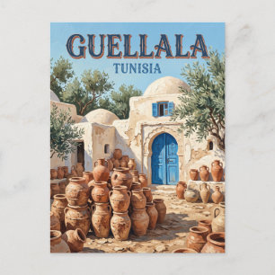 Guellala Tunesië Briefkaart